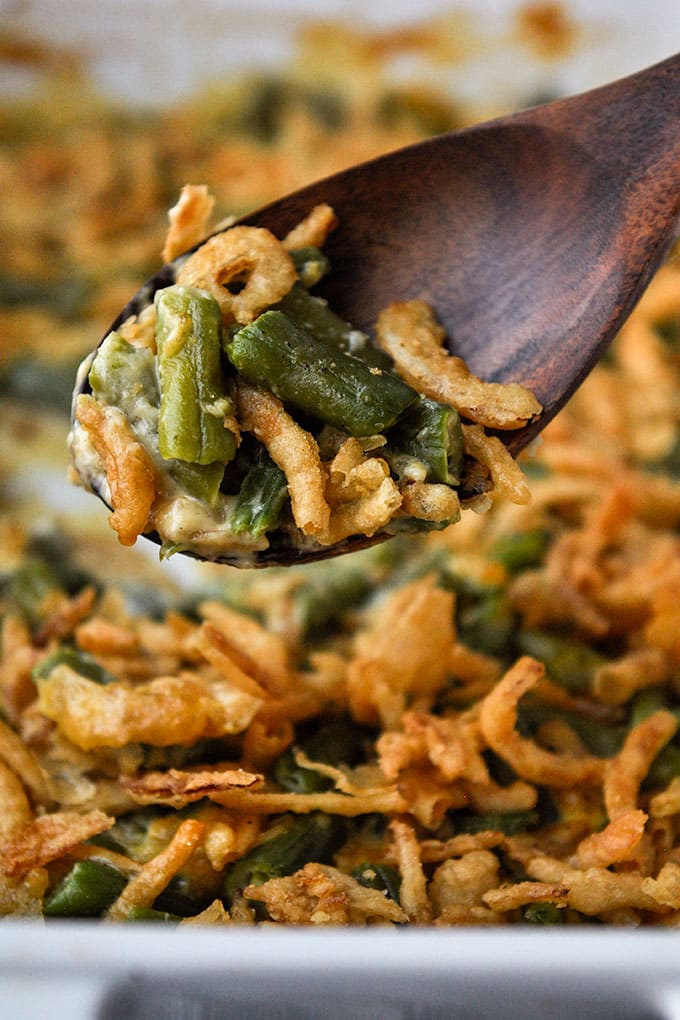 Green Bean Casserole Recipe with Cream of Chicken Soup